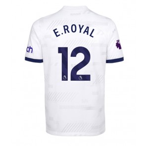 Tottenham Hotspur Emerson Royal #12 Hjemmebanetrøje 2023-24 Kort ærmer